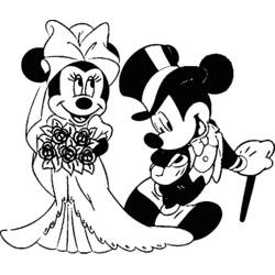 Malvorlage: Hochzeit (Feiertage und Feiern) #56276 - Kostenlose Malvorlagen zum Ausdrucken