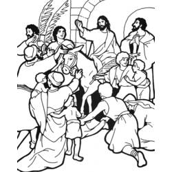 Malvorlage: Palmsonntag (Feiertage und Feiern) #60351 - Kostenlose Malvorlagen zum Ausdrucken