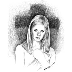 Malvorlage: Buffy die Vampirjägerin (Fernsehshows) #152926 - Kostenlose Malvorlagen zum Ausdrucken