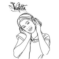 Malvorlage: Violetta (Fernsehshows) #170443 - Kostenlose Malvorlagen zum Ausdrucken