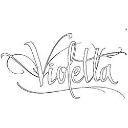 Malvorlage: Violetta (Fernsehshows) #170470 - Kostenlose Malvorlagen zum Ausdrucken