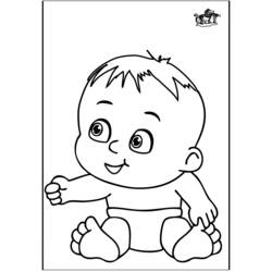 Malvorlage: Baby (Figuren) #86600 - Kostenlose Malvorlagen zum Ausdrucken
