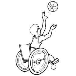 Malvorlage: Behinderte (Figuren) #98421 - Kostenlose Malvorlagen zum Ausdrucken