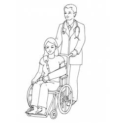 Malvorlage: Behinderte (Figuren) #98447 - Kostenlose Malvorlagen zum Ausdrucken
