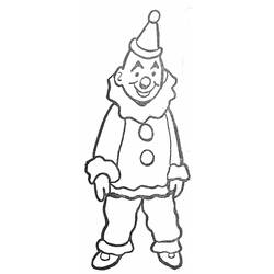 Malvorlage: Clown (Figuren) #91001 - Kostenlose Malvorlagen zum Ausdrucken