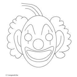 Malvorlage: Clown (Figuren) #91059 - Kostenlose Malvorlagen zum Ausdrucken