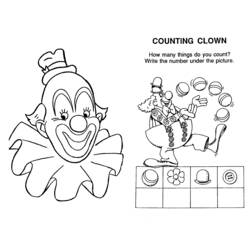 Malvorlage: Clown (Figuren) #91064 - Kostenlose Malvorlagen zum Ausdrucken