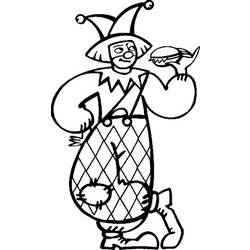 Malvorlage: Clown (Figuren) #91087 - Kostenlose Malvorlagen zum Ausdrucken