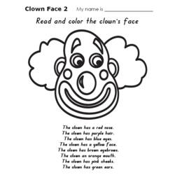Malvorlage: Clown (Figuren) #91197 - Kostenlose Malvorlagen zum Ausdrucken
