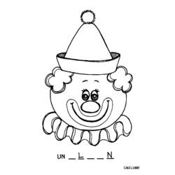 Malvorlage: Clown (Figuren) #91226 - Kostenlose Malvorlagen zum Ausdrucken