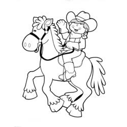 Malvorlage: Cowboy (Figuren) #91418 - Kostenlose Malvorlagen zum Ausdrucken