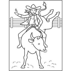 Malvorlage: Cowboy (Figuren) #91430 - Kostenlose Malvorlagen zum Ausdrucken