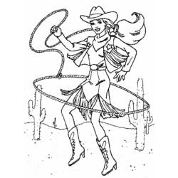 Malvorlage: Cowboy (Figuren) #91433 - Kostenlose Malvorlagen zum Ausdrucken