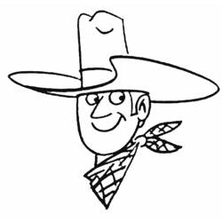 Malvorlage: Cowboy (Figuren) #91437 - Kostenlose Malvorlagen zum Ausdrucken