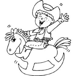 Malvorlage: Cowboy (Figuren) #91438 - Kostenlose Malvorlagen zum Ausdrucken