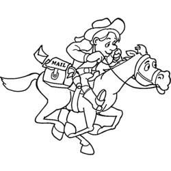Malvorlage: Cowboy (Figuren) #91474 - Kostenlose Malvorlagen zum Ausdrucken