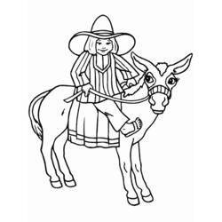 Malvorlage: Cowboy (Figuren) #91488 - Kostenlose Malvorlagen zum Ausdrucken