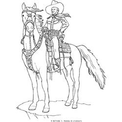 Malvorlage: Cowboy (Figuren) #91501 - Kostenlose Malvorlagen zum Ausdrucken