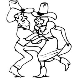 Malvorlage: Cowboy (Figuren) #91506 - Kostenlose Malvorlagen zum Ausdrucken