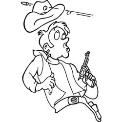 Malvorlage: Cowboy (Figuren) #91538 - Kostenlose Malvorlagen zum Ausdrucken