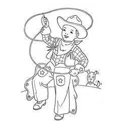Malvorlage: Cowboy (Figuren) #91551 - Kostenlose Malvorlagen zum Ausdrucken