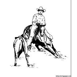 Malvorlage: Cowboy (Figuren) #91568 - Kostenlose Malvorlagen zum Ausdrucken