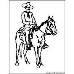 Malvorlage: Cowboy (Figuren) #91597 - Kostenlose Malvorlagen zum Ausdrucken