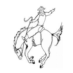 Malvorlage: Cowboy (Figuren) #91618 - Kostenlose Malvorlagen zum Ausdrucken