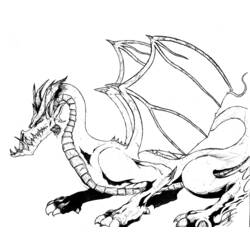 Malvorlage: Drachen (Figuren) #148349 - Kostenlose Malvorlagen zum Ausdrucken