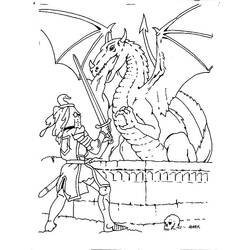 Malvorlage: Drachen (Figuren) #148422 - Kostenlose Malvorlagen zum Ausdrucken