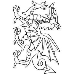 Malvorlage: Drachen (Figuren) #148443 - Kostenlose Malvorlagen zum Ausdrucken