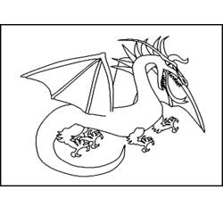 Malvorlage: Drachen (Figuren) #148592 - Kostenlose Malvorlagen zum Ausdrucken
