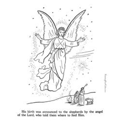 Malvorlage: Engel (Figuren) #86259 - Kostenlose Malvorlagen zum Ausdrucken
