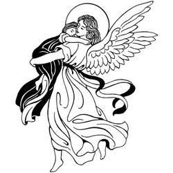 Malvorlage: Engel (Figuren) #86267 - Kostenlose Malvorlagen zum Ausdrucken