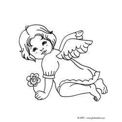 Malvorlage: Engel (Figuren) #86272 - Kostenlose Malvorlagen zum Ausdrucken