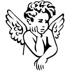 Malvorlage: Engel (Figuren) #86279 - Kostenlose Malvorlagen zum Ausdrucken