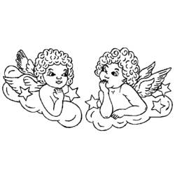 Malvorlage: Engel (Figuren) #86303 - Kostenlose Malvorlagen zum Ausdrucken