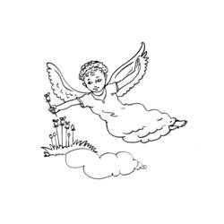 Malvorlage: Engel (Figuren) #86307 - Kostenlose Malvorlagen zum Ausdrucken