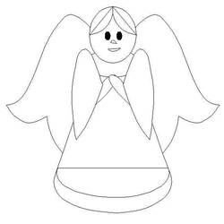 Malvorlage: Engel (Figuren) #86310 - Kostenlose Malvorlagen zum Ausdrucken