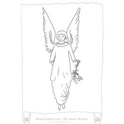 Malvorlage: Engel (Figuren) #86337 - Kostenlose Malvorlagen zum Ausdrucken