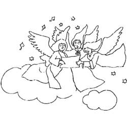 Malvorlage: Engel (Figuren) #86370 - Kostenlose Malvorlagen zum Ausdrucken
