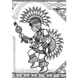 Malvorlage: Indianer (Figuren) #149011 - Kostenlose Malvorlagen zum Ausdrucken