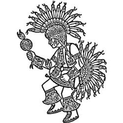 Malvorlage: Indianer (Figuren) #149026 - Kostenlose Malvorlagen zum Ausdrucken