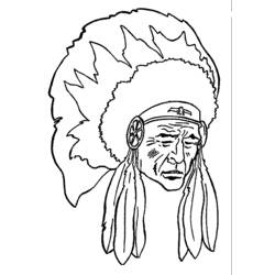 Malvorlage: Indianer (Figuren) #149031 - Kostenlose Malvorlagen zum Ausdrucken