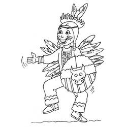 Malvorlage: Indianer (Figuren) #149033 - Kostenlose Malvorlagen zum Ausdrucken