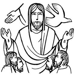 Malvorlage: Jesus (Figuren) #98975 - Kostenlose Malvorlagen zum Ausdrucken