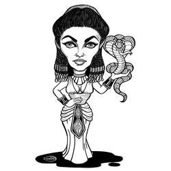 Malvorlage: Kleopatra (Figuren) #90582 - Kostenlose Malvorlagen zum Ausdrucken
