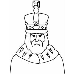 Malvorlage: König (Figuren) #106918 - Kostenlose Malvorlagen zum Ausdrucken