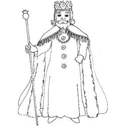 Malvorlage: König (Figuren) #106928 - Kostenlose Malvorlagen zum Ausdrucken