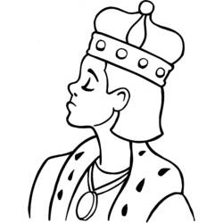 Malvorlage: König (Figuren) #107257 - Kostenlose Malvorlagen zum Ausdrucken